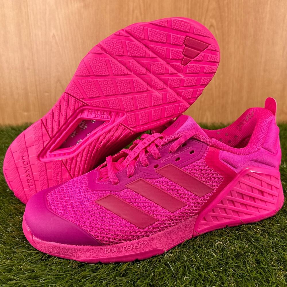 Adidas Dropset 3 Lucid Pink Lucid Pink Training Shoes JR1677 Women's Size 9